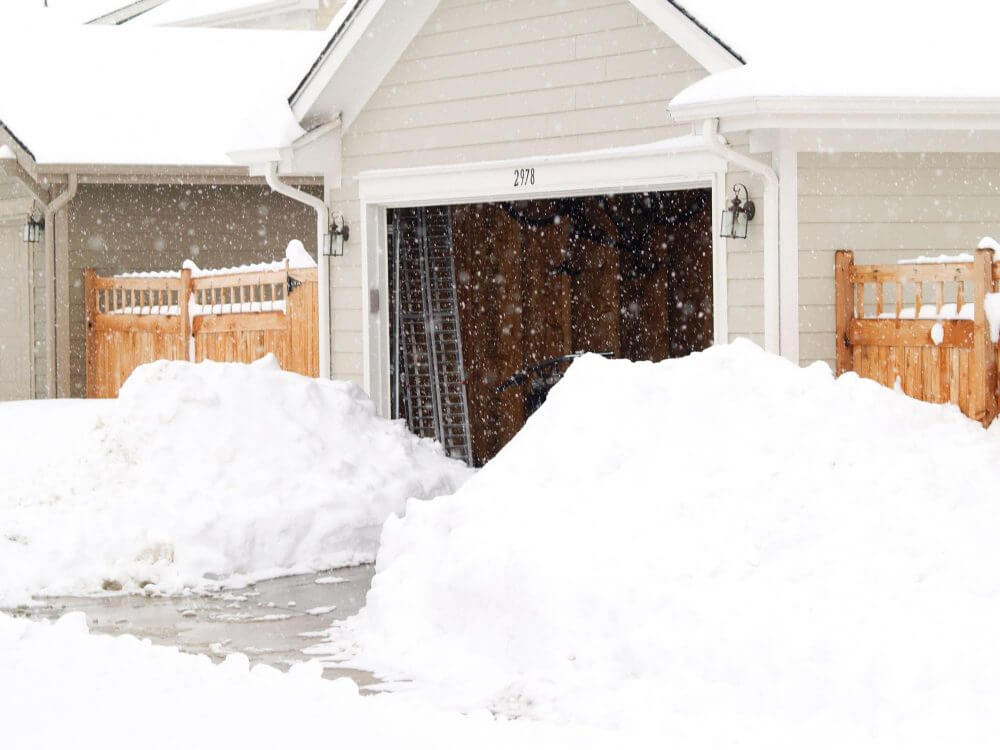 Brockton snow removal driveway snow plowing